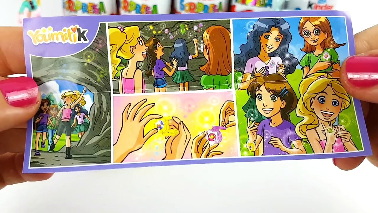 15 Huevos Kinder Sorpresa en Español - Juguetes de Barbie y Buscando a Dory