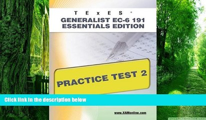 Pre Order TExES Generalist EC-6 191 Essentials Edition Practice Test 2 Sharon Wynne On CD