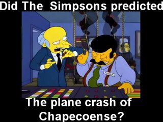 Simpsons Cartoon Predicted the Young Brazilian Football Team Plane Crash