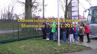 Stanowice 24.11.2016 - Odnawialne Źródła Energii