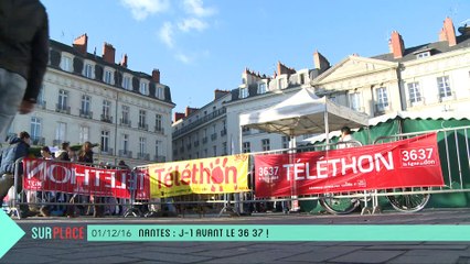 Sur Place au Téléthon à Nantes (1/2)