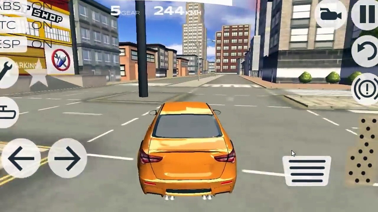 carro de policia para niños en español, juegos de niños de autos carro de policia