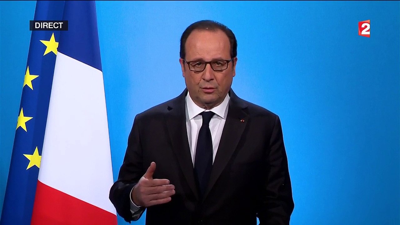 "J'ai décidé de ne pas être candidat à l'élection présidentielle" : regardez l'allocution de François Hollande en intégralité