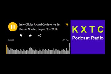 Conférence de Presse Noel en Seyne Nov 2016 - Interview Olivier Ricord (Version Radio) - 720p