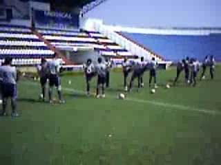 Djair Garcia during trainings