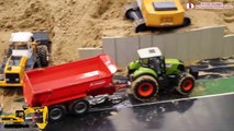Máy xúc - máy ủi - ô tô đồ chơi trẻ em - toy excavator, bulldozer toys, toy cars part 3