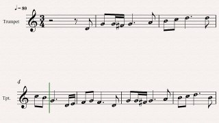 Trumpet Christmas Sheet Music: The Wexford Carol