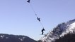 Shane McConkey's First Ski BASE Jump at Lover's Leap | McConkey