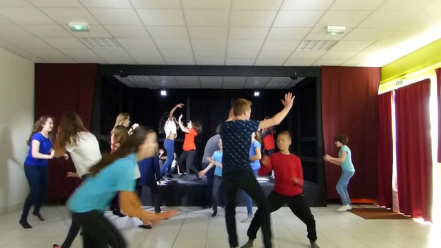 Concours FLASHMOB UNSS Championnat du monde de handball 2017 AS Les sablons Buzançais