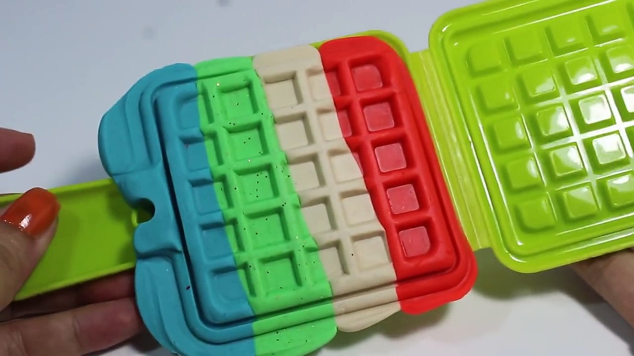 Learn Colors Play Doh Ice Cream Popsicle Peppa Pig Elephant Molds Fun & Creative for Kids Come