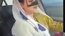 Arabic Girl Dance In Car Dubai