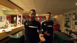 F2Freestylers Practice Session! Crazy Football Skills   Football Freestyle Double Act   Duo