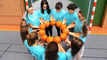 Concours FLASHMOB UNSS Championnat du Monde HANDBALL 2017 Collège Lucien Millet DOUE-LA-FONTAINE