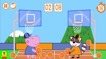 Hippo Peppa Basketball | Hippo Kids Games |Top GamePlay | Baby Hippo Peppa