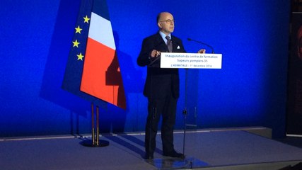 Inauguration de la maison à feu par le ministre de l'Interieur