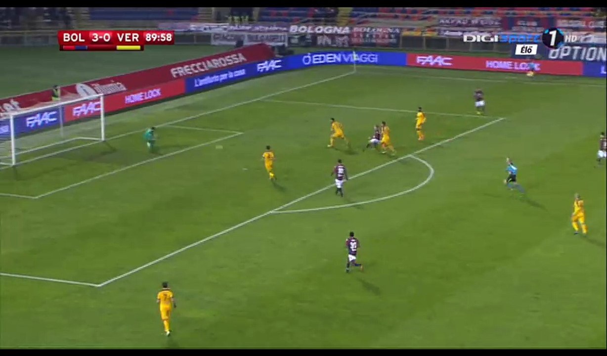 Emil Krafth Goal HD - Bologna 4-0 Verona - 01.12.2016