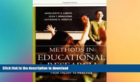 Read book  Methods in Educational Research: From Theory to Practice (Research Methods for the