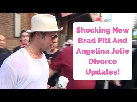 Two New Shocking Brad Pitt And Angelina Jolie Divorce Updates!