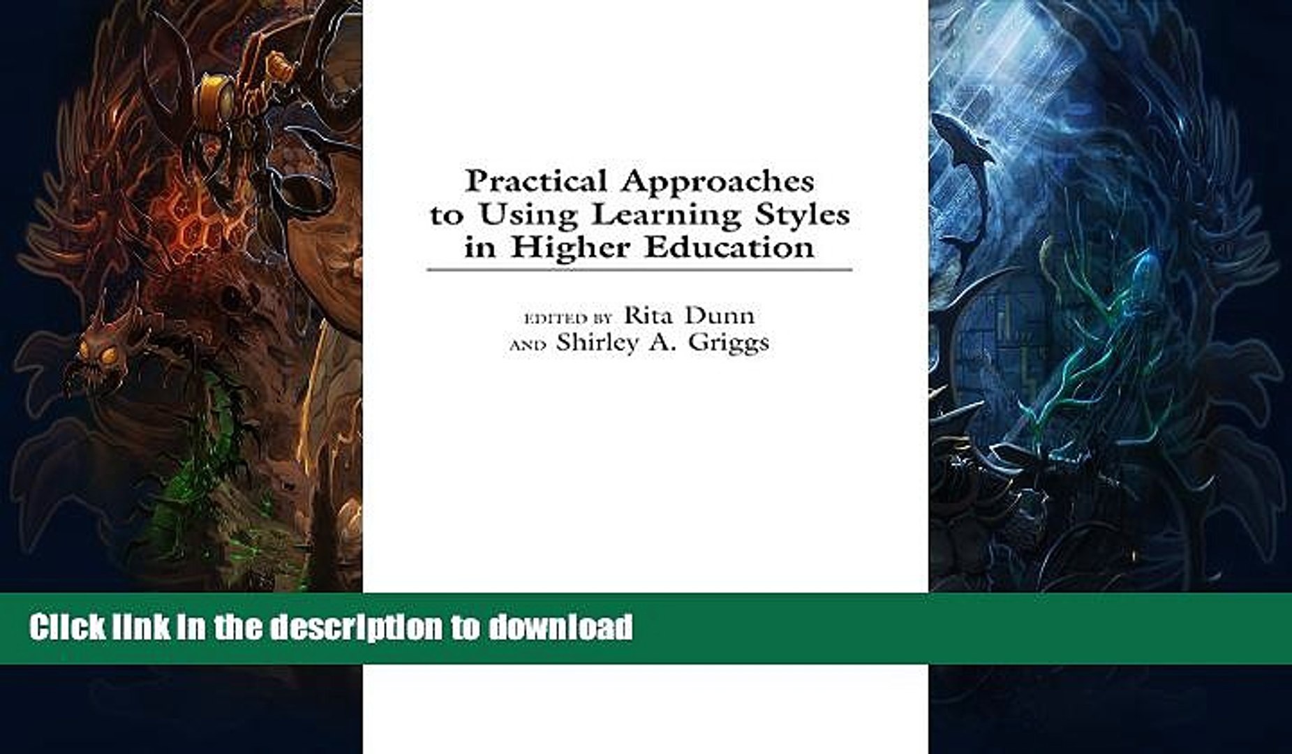 ⁣liberty books  Practical Approaches to Using Learning Styles in Higher Education
