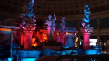 Шоу Огня и Воды - фонтан Цезарь Палас в Лас Вегас