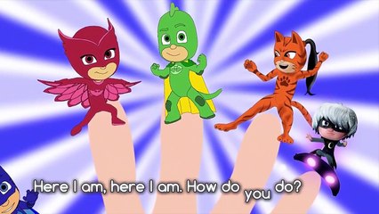 #PeppaPig & #PjMasks & Friends ADVENTURES Finger Family Nursery Rhymes #1