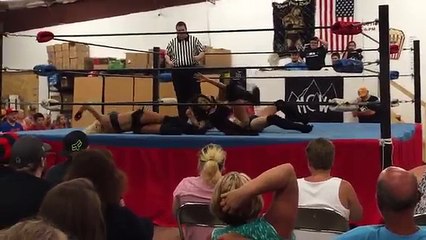 Women Wrestling - TNA Stars Angelina Love vs  Rebel vs Rock C 46