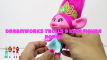 jogar doh, TROLLS DreamWorks Poppy & Disney Princess Anna Elsa Tiana Belle Rapunzel Ariel