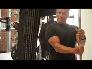 Arnold Schwarzenegger's Cover Shoot (October 2013 Issue)