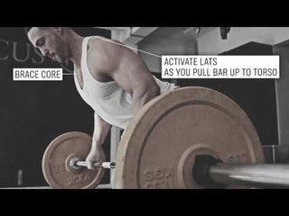 How To Do a Barbell Bent-over Row