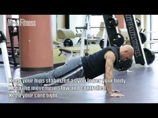 Scorpion Push Ups