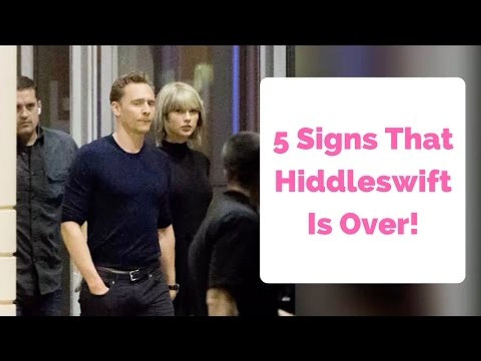 Taylor Swift And Tom Hiddleston's 'Major Argume...