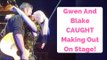Gwen Stefani And Blake Shelton CAUGHT Making Out On Stage!