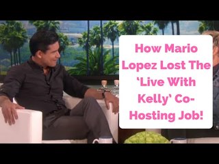 How Mario Lopez Lost The ‘Live With Kelly’ Co-Hosting Job