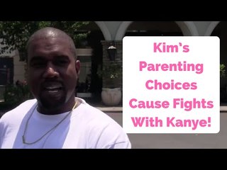 Kim Kardashian’s Parenting Choices Causing Explosive Fights With Husband Kanye West!