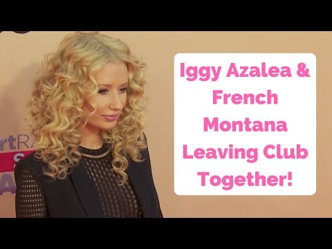 Iggy Azalea & Known Male Rap Caught Leaving Club Together!