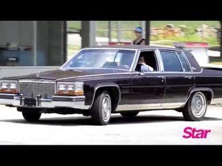 Tom Cruise spotted on 'Mena' set