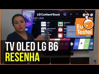 TV OLED da LG, preto de verdade, cores intensas - Resenha EuTestei