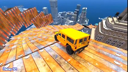 어린이를위한 어린이를위한 스파이더 자동차 만화 및 동요 노래