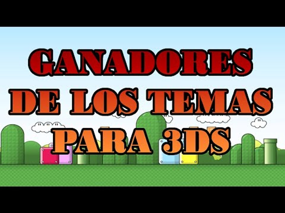 RESULTADOS DEL SORTEO DE LOS TEMAS PARA 3DS