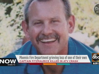 Phoenix Fire Dept. grieving loss of one of their own