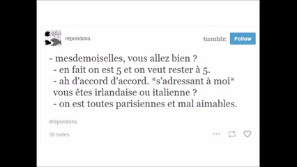 12 meilleures réponses anti-drague !