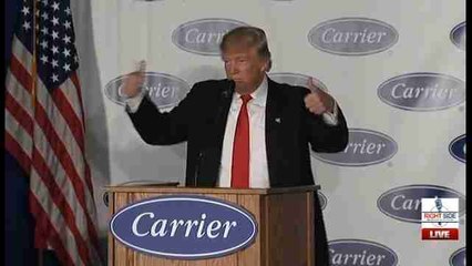Trump presume de forzar a empresa a mantener 1.000 empleos en EE.UU.