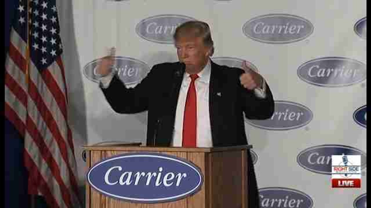 Trump presume de forzar a empresa a mantener 1.000 empleos en EE.UU.