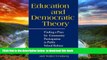 Pre Order Education and Democratic Theory: Finding a Place for Community Participation in Public