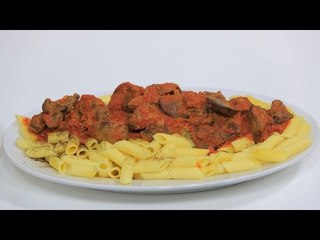 مكرونة بكبد الدجاج | نجلاء الشرشابي