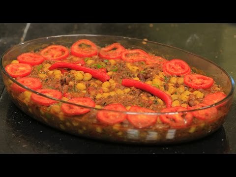 فول باللحم المفروم | الشيف شربيني