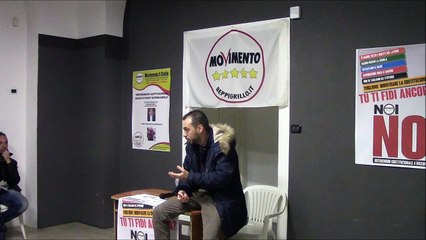 Movimento 5 Stelle a Torre S. Susanna-incontro informativo con Gianluca Bozzetti sulle ragioni del NO-4 dic 2016
