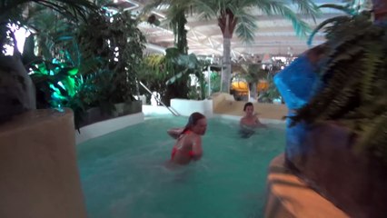 Deep Jungle Water Slide at Lost City