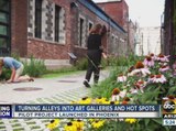 Turning alleys into art galleries in Phoenix