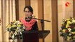 Suu Kyi Addresses NLD's First CEC Meeting
